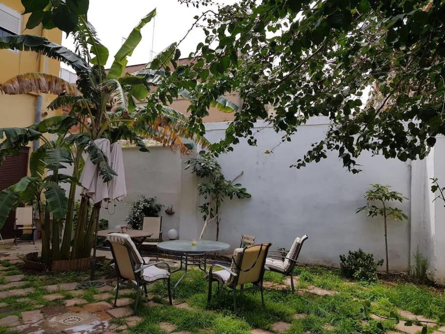 Precioso Apartamento Con A/A En Ruzafa Con Terracita Privada Y Acceso A Un Jardin, Para 2-3 Personas บาเลนเซีย ภายนอก รูปภาพ